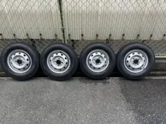 送料込ジムニーJA22 純正アルミホイール175/80R16 91Q - メルカリ