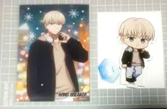 梶蓮 ウィンブレ WIND BREAKER ブロマイド ミニアクしたリ冬衣装