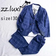 ほぼ未使用！zz.luxi　フォーマル６点セット！　キッズスーツセットアップ