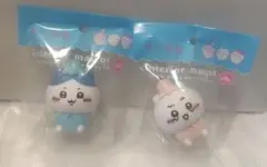 ちいかわ　ソフビ　インテリアマスコット　ハチワレ　セリア