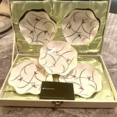 香蘭社のロングセラー「リンドフィールド」シリーズの銘々皿　5枚セット