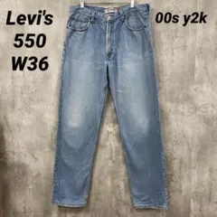 F-252 00s Levi's リーバイス 550 W36 リラックスフィット