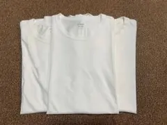 UNIQLO エアリズムコットンクルーネックT 白 ホワイト L 3枚セット
