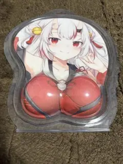 ホロライブ 百鬼あやめおっぱいマウスパッド