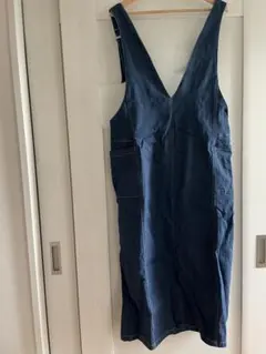 【美品】しまむら　サロペット　デニスカ　LL マタニティ可