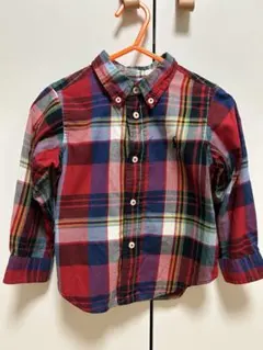 ラルフ・ローレン チェックシャツ 90cm 24M