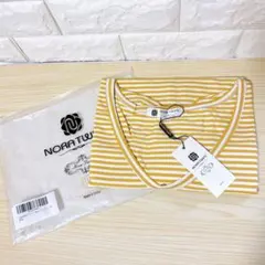 [NORATWIPS] 半袖 Tシャツ レディース トップス イエロー XL