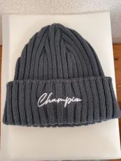 Champion グレー ニット帽