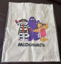 マクドナルド トートバッグ 新品未使用　レア商品