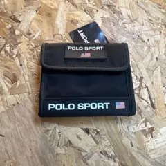 未使用90s’ POLO SPORT 財布 ラルフローレン 黒