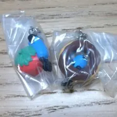 パペットスンスン　めじるしアクセサリー　ドーナツ　イチゴ　スンスンセット