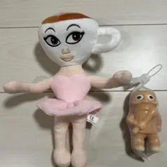 バレリーナカプチーノのぬいぐるみとトゥントゥントゥンサフールのスクイーズ　セット