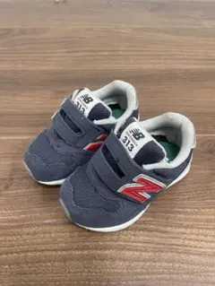 New Balance 313 ネイビー キッズスニーカー 12.5cm