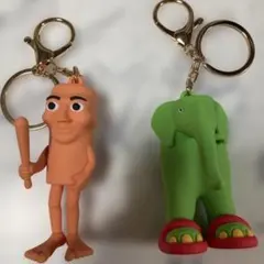 トゥントゥントゥンサフールシリコン製キーリングチャーム