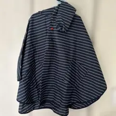 COMME CA ISM 撥水性レインポンチョ 130cm