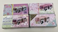 ディズニー トミカ さくら 春 リゾートクルーザー 3点セット ディズニートミカ リゾートクルーザー 2020 sakura sway 桜 : ミニカー