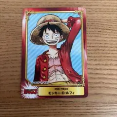 ワンピース　アニメイト購入特典カード　ルフィ　集英社コミックフェスティバルscf