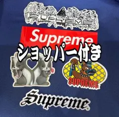 Supreme ステッカー セット8枚とショッパー1枚 - メルカリ