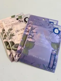 DECORTÉ 顔パック ヴィタ ドレーブ マスク プリム ラテ マスク 4枚