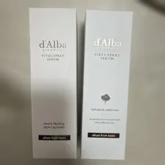d'Alba ホワイトトリュフスプレーセラム ダルバ　ピンクセラム　セット
