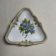 Spode Stratford Flowers 三角皿 上部より14.5×2.5のサムネイル