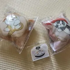 mofusand くら寿司 ビッくらポンセット( チャーム×2・シール×1)
