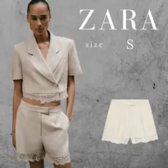 ザラ　レースショートブレザー　鈴木亜美　xs 新品未使用 ZARA レースショートブレザー XS 鈴木亜美さん着用 - メルカリ