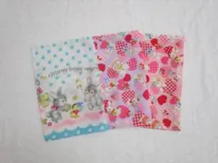 40❤ハンドメイド　ランチョンマット　リトルラビット　30×40　3枚セット❤