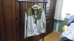 L.L.Bean マウンテンパーカー カーキ×ホワイト Lサイズのサムネイル