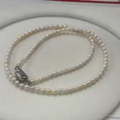 A 伊勢志摩英虞湾あこや真珠 5.5-6.3mm パールネックレス - メルカリ