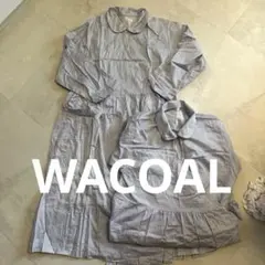 《未使用》2枚セット　ワコール マタニティー　ワンピース　入院着　前開き