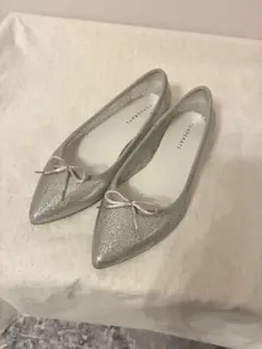 TEMPERATE グリッター フラットパンプス