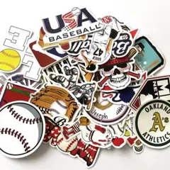 アメリカ野球ステッカーセット