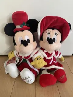 ディズニークリスマス2023 ミッキーミニーぬいぐるみ
