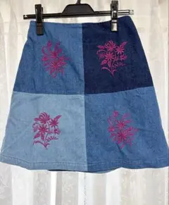 NICE CLAUP スカート　デニム