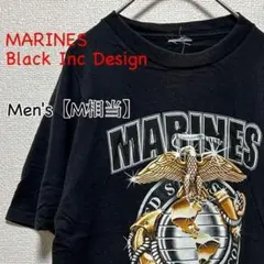 HA271　MARINES　Black Inc Design　Ｔシャツ【M】黒色