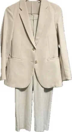 【美品】UNIQLO 感動ジャケット パンツセット Sサイズ オフィスカジュアル