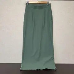 スリット入り ロングタイトスカートのサムネイル