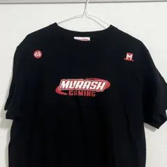MURASH GAMING LOGO ロングTシャツ　ムラッシュ　加藤純一　XL ムラッシュゲーミング Tシャツ ブラックXLサイズ 加藤純一