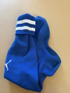 PUMA サッカー ストッキング ブルー 片方だけ