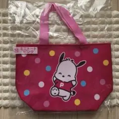 ローソン一番くじ ペックルポチャッコ ポチャッコ ミニトートバッグ ピンク