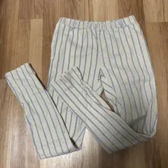 ストライプ カジュアルパンツ 38