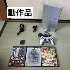 PS2 SONY（ソニー） 付属品セット SCPH-50000 本体 ☆PS2 本体 【すぐ遊べるセット ミッドナイト・ブラック Nintendo Switch