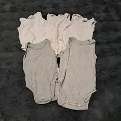 ユニクロ 12-18ヶ月、 80cm 、90cm肌着 6枚セット