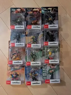 amiibo12体セット、新品未開封でコレクションに最適