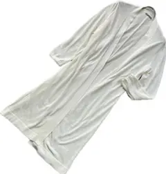 【18ssモデル】セオリーリュクス 薄手　ロングカーディガン　M　ウォッシャブル