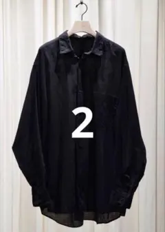 COMOLI 25SS KHADI コットン コモリシャツ　サイズ2