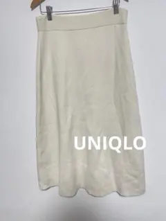 UNIQLO スムースコットンブレンドスカート　L