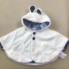 Ampersand ベビーポンチョ ホワイト