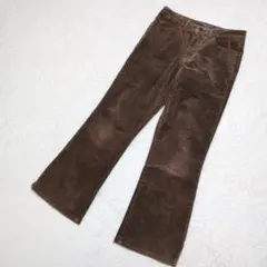 ​【美品】Sweet Camel コーデュロイ パンツ 茶色 フレア 秋冬